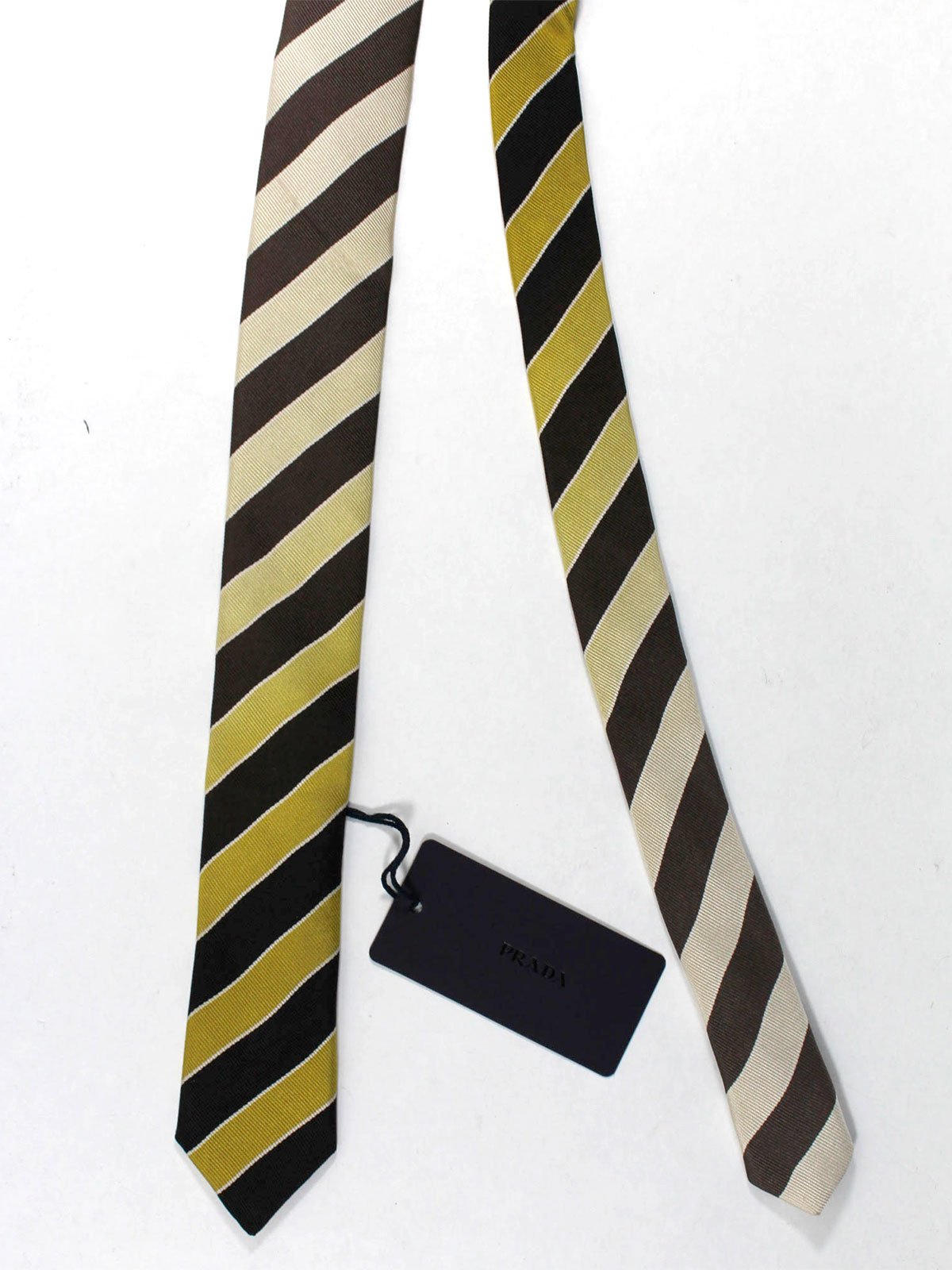 prada skinny tie