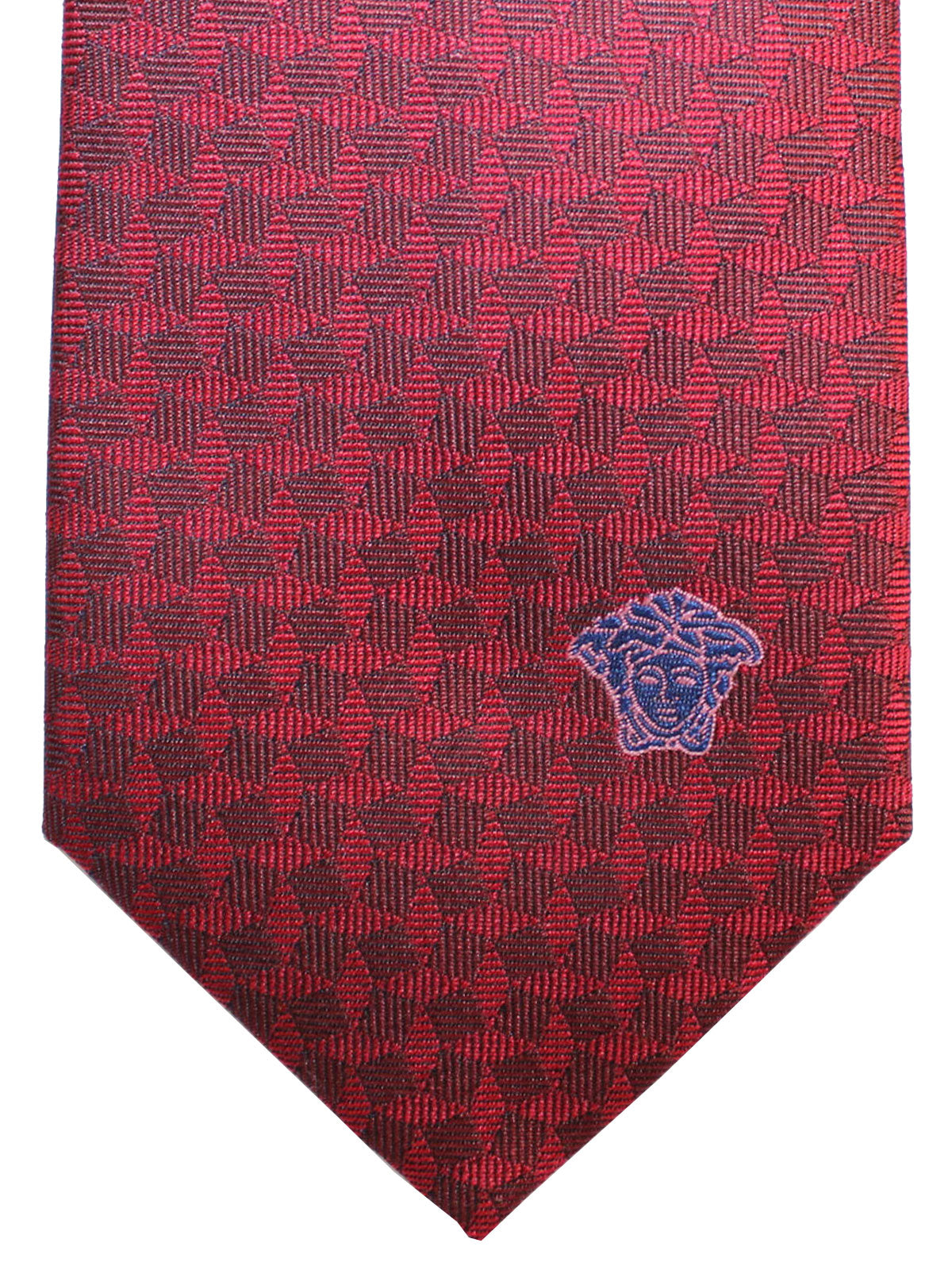 red versace tie