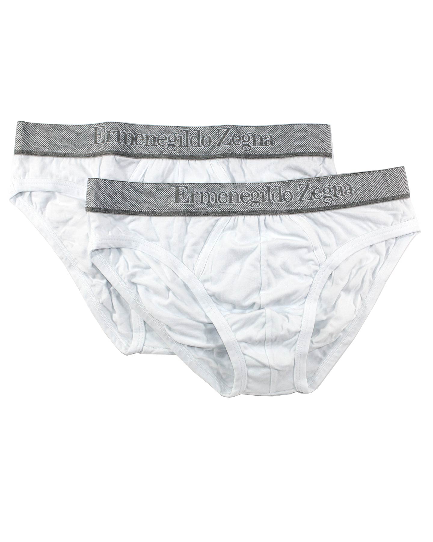 Ermenegildo Zegna Underwear White Stretch Cotton Midi Brief - XXL - Tie  Deals