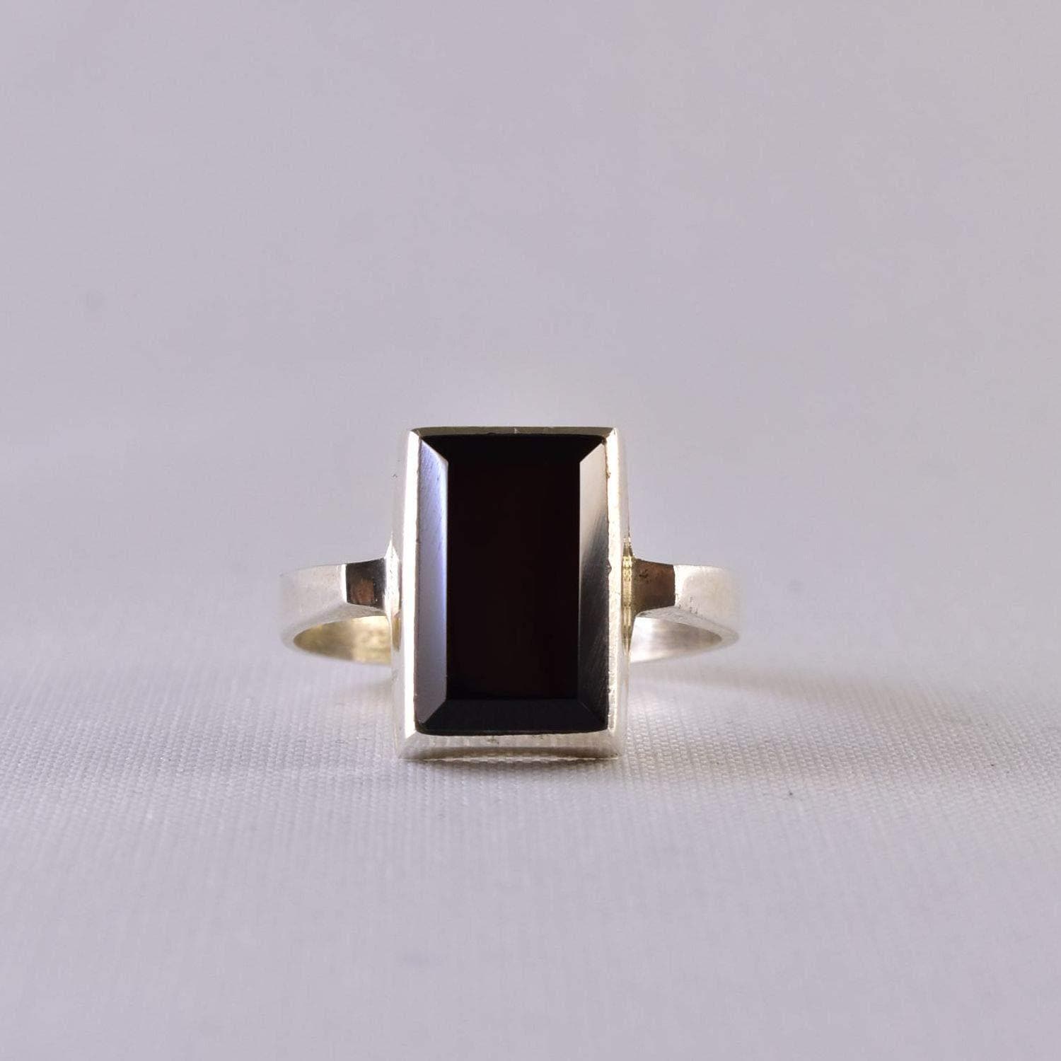 Black Aqeeq onyx aqeeq stone ring for 