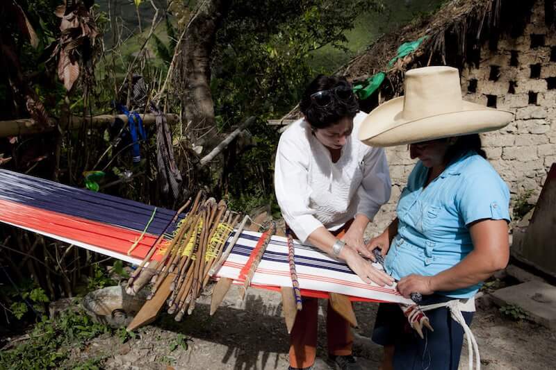 picture of handcraft in peru