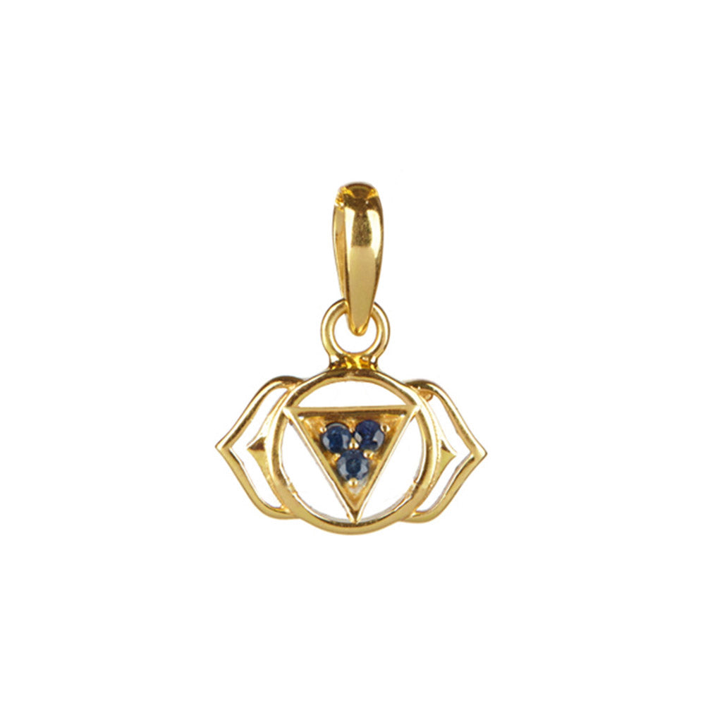 Gold Third Eye Chakra Necklace, Spiritual Chakra Jewelry – Fabulous  Creations Jewelry