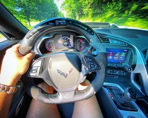 corvette steering wheel watch