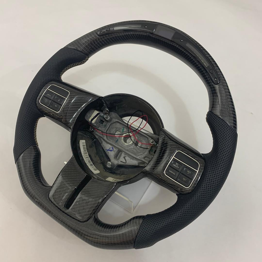 Jeep Wrangler JK Carbon Fiber Steering Wheel – CarbonSteer