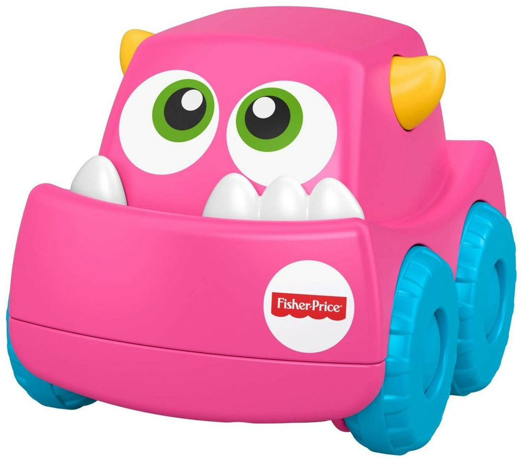 fisher price pink monster car