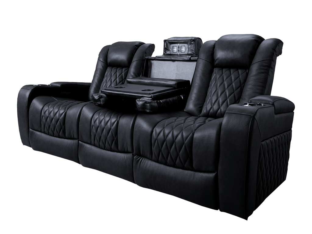 Tuscany Recliner Premium Top Grain Leather | adamsbargainshop