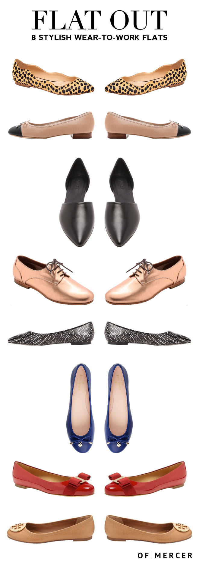 trendy flats for work
