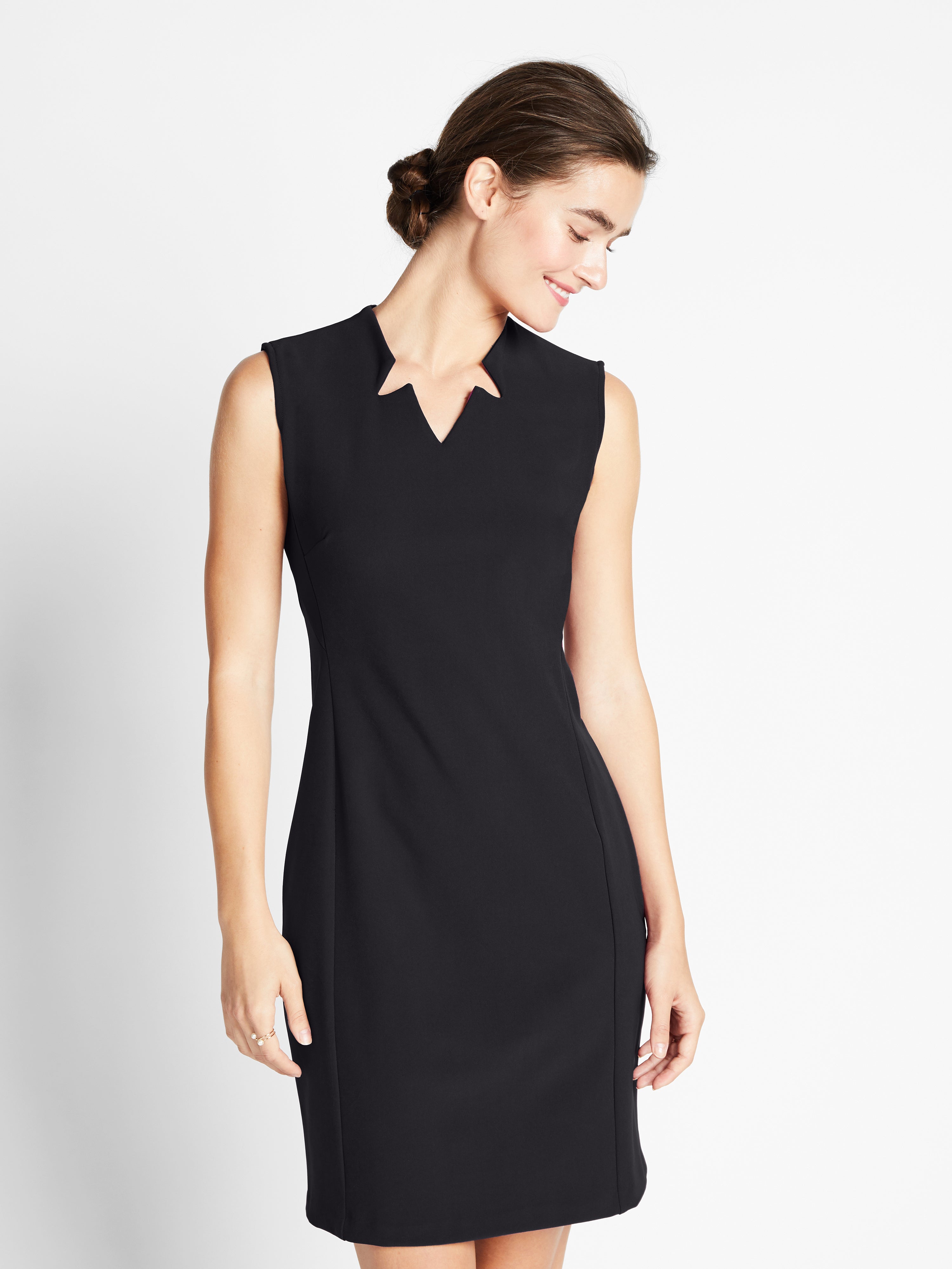 Black Graham Dress | Of Mercer