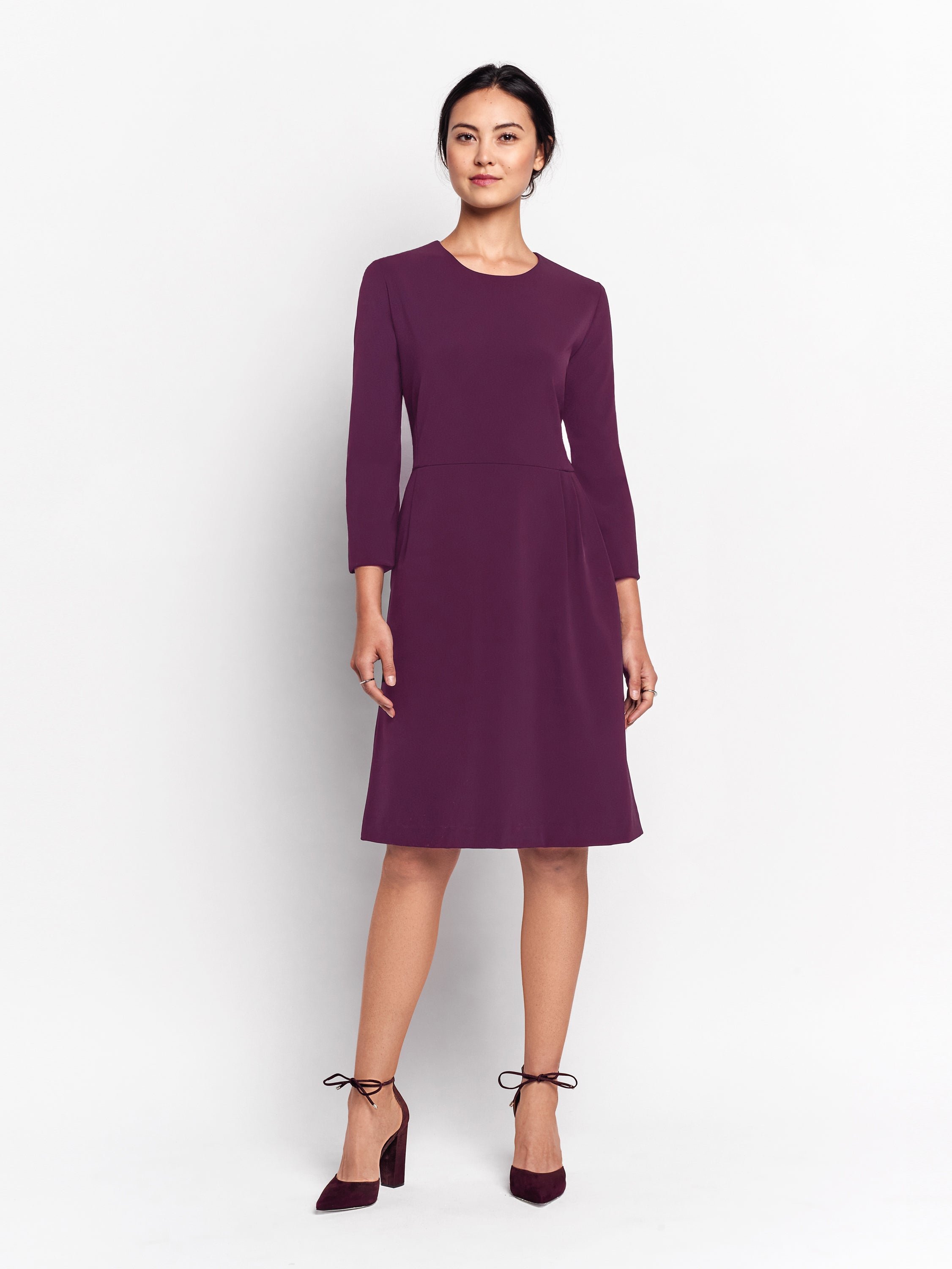 Dark Fuchsia Rodney Dress | Of Mercer