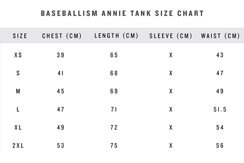 United Seams - Annie Tank – Baseballism Online