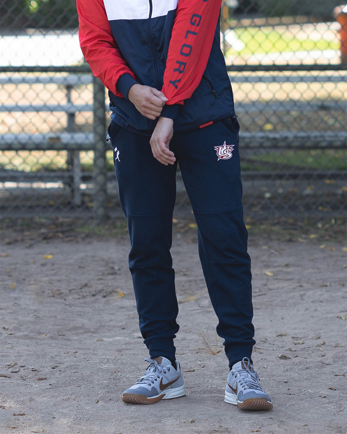 Stargell Sweatpants (Navy) - Baseballism x USA Baseball