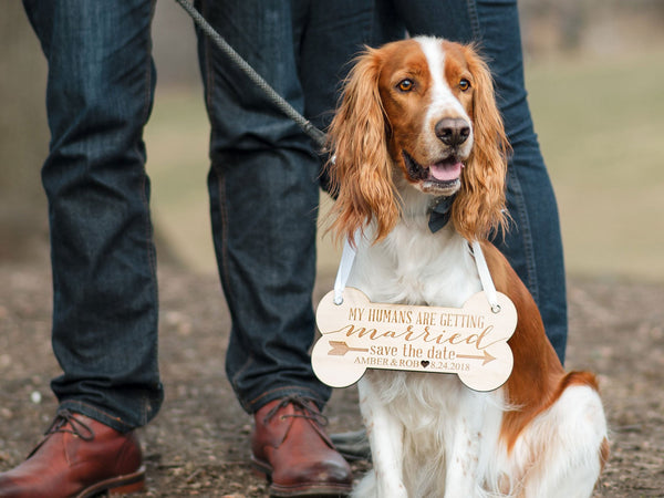 Pet Save the Date Wedding Sign