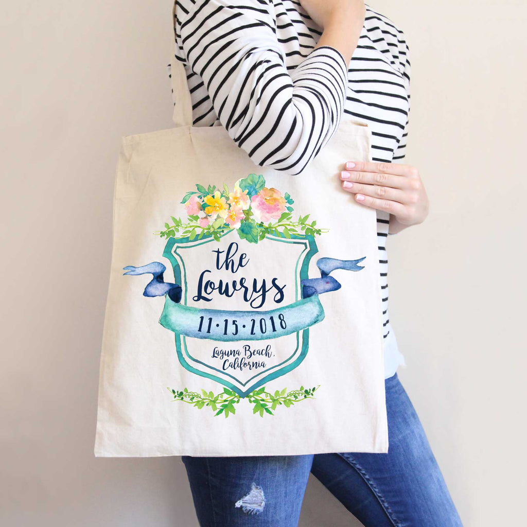 wedding canvas bags