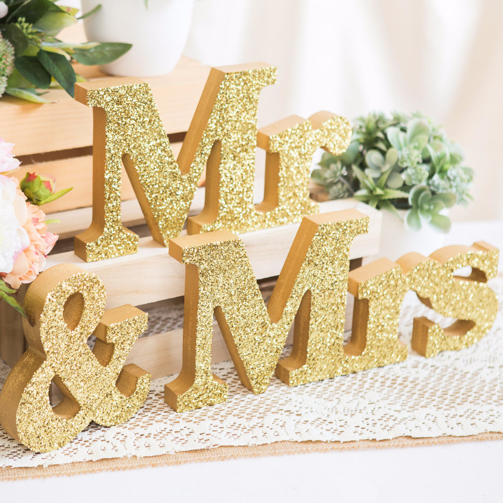 wedding table signs