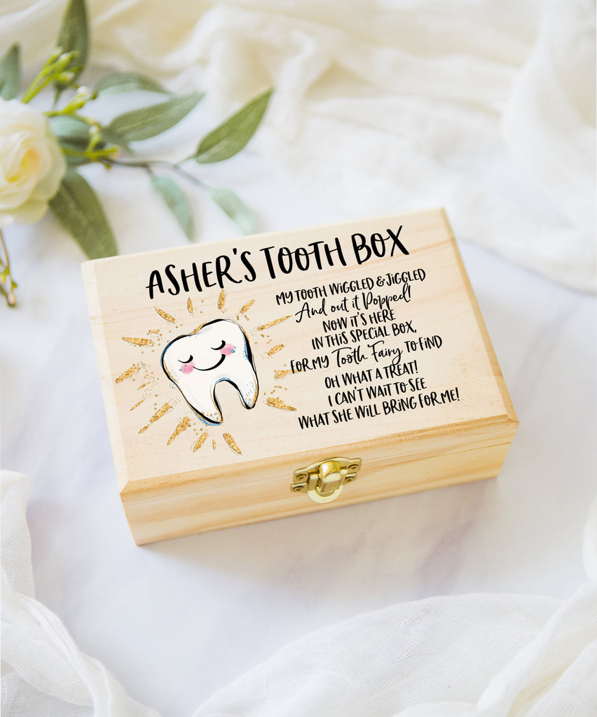 personalised tooth box