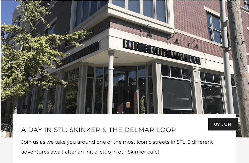 A Day in STL: Skinker and the Delmar Loop