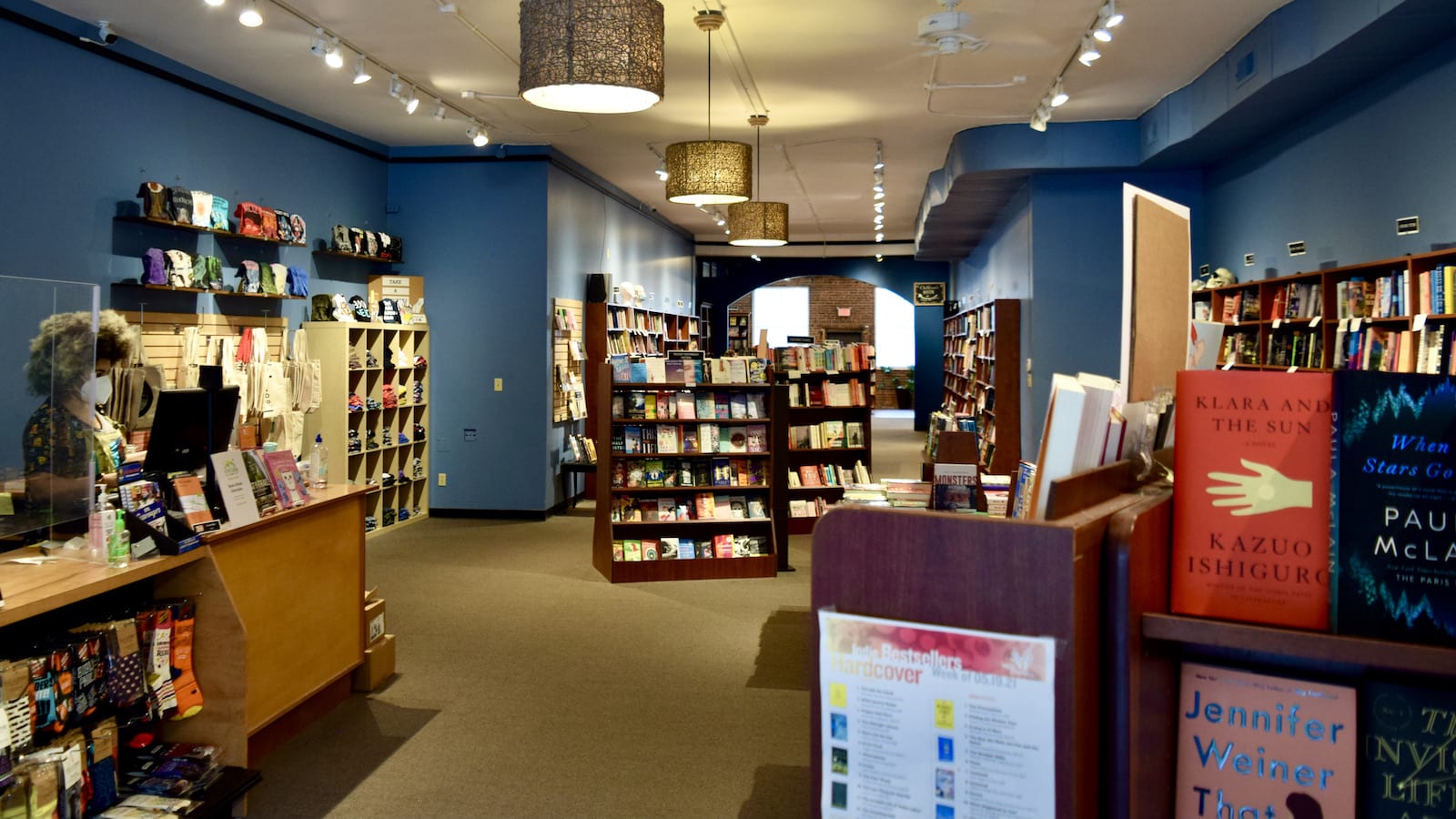 Interior of Subterranean Books on the Delmar Loop in St. Louis, MO