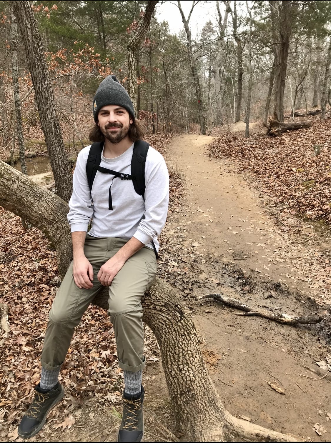 Jake on a hike