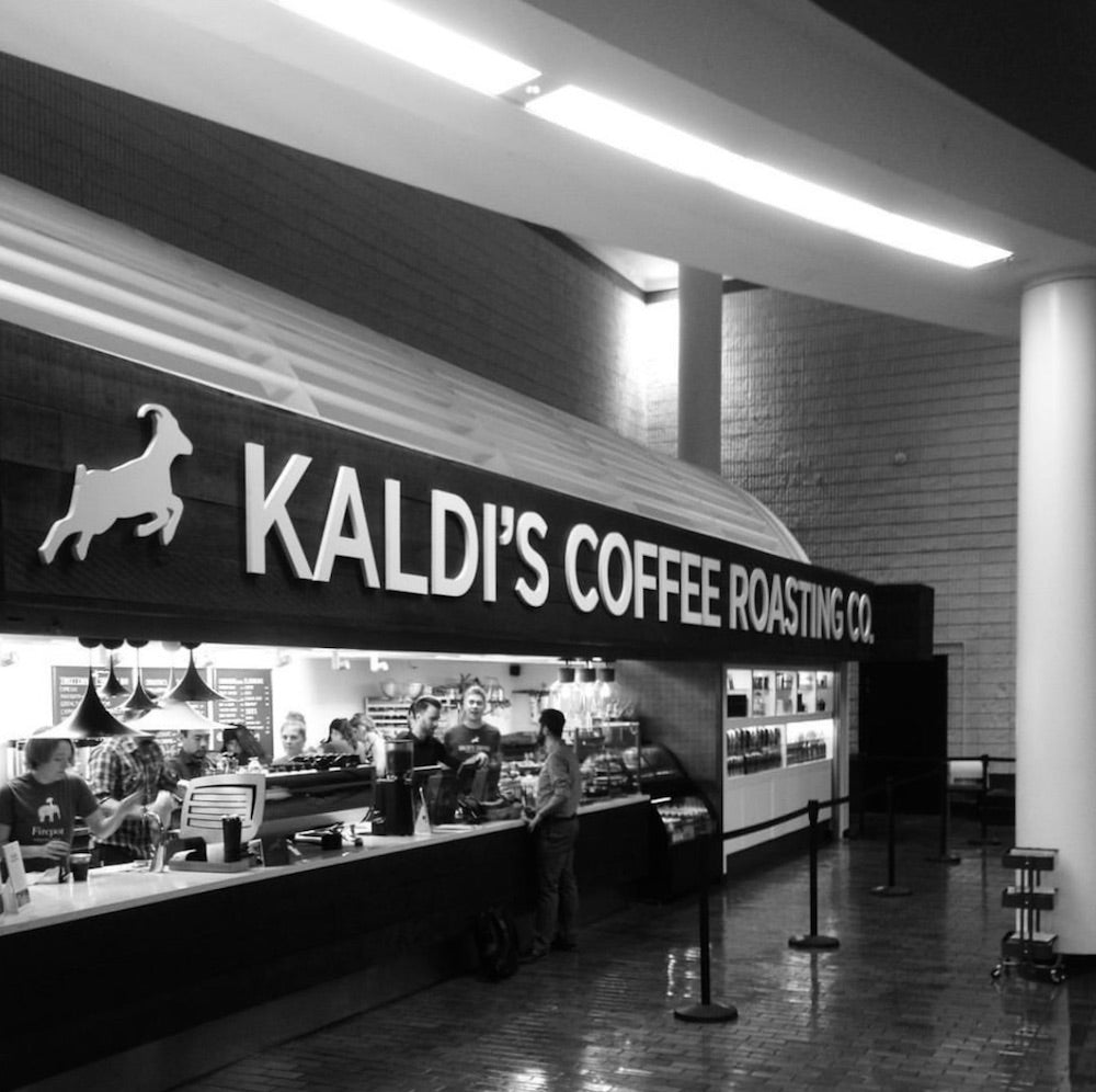 Kaldi's Coffee's first location on Emory, the now closed DUC