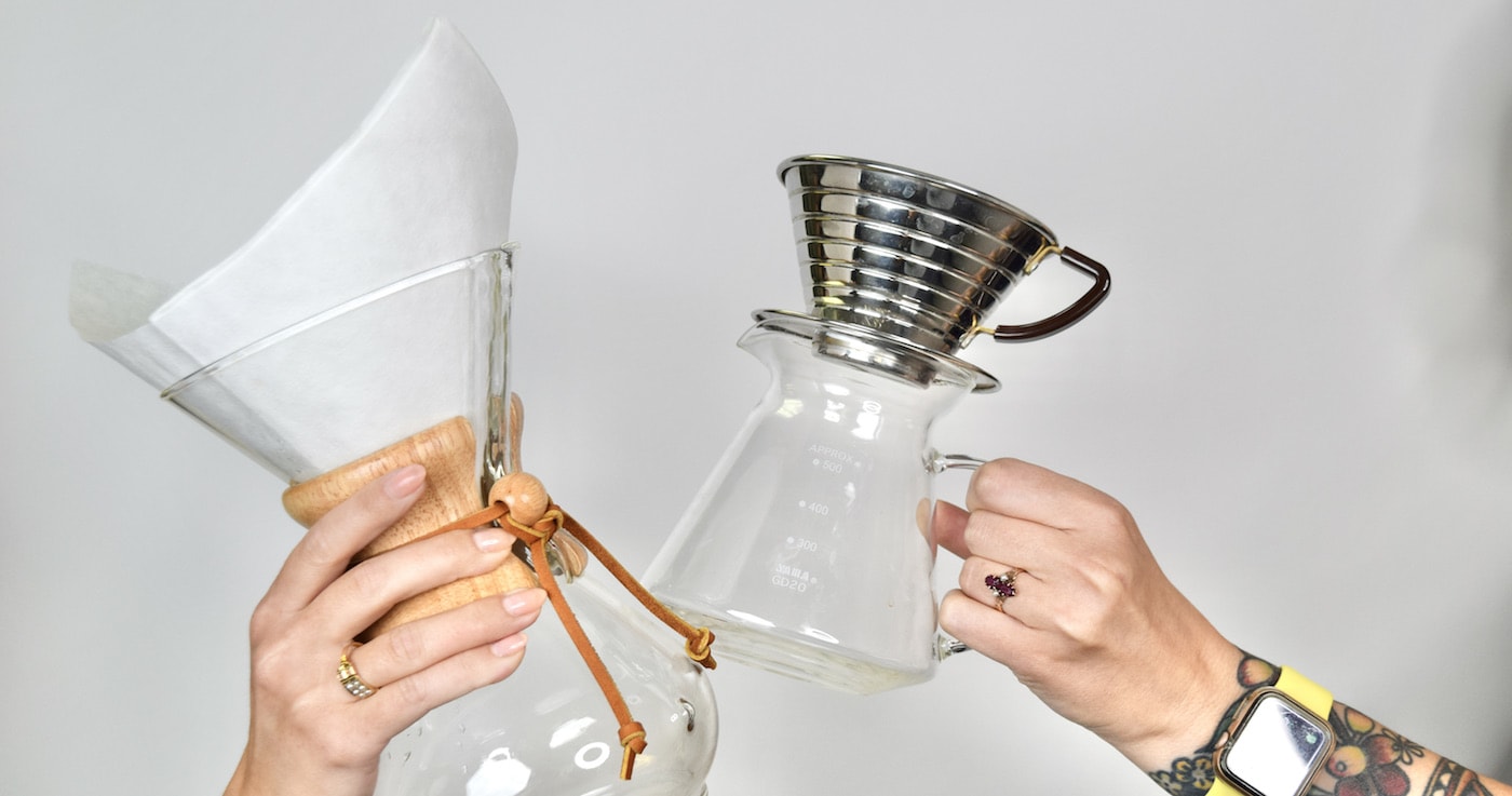 Kalita Wave and Chemex 6 Cup Coffee Maker