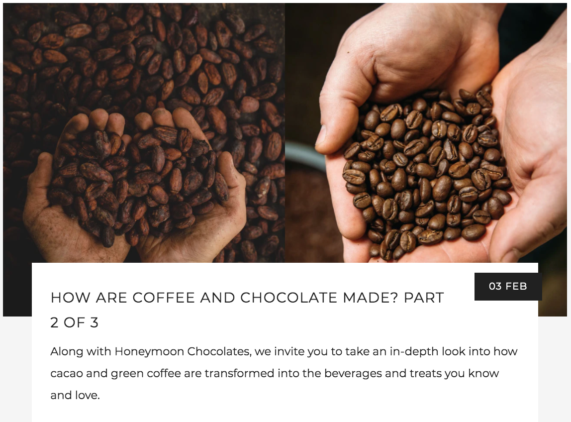 How are Specialty Coffee and Chocolate Made? | Kaldi's Coffee Blog