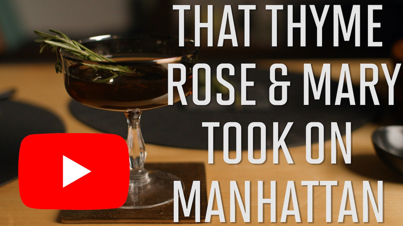 Watch the Manhattan Recipe on Youtube