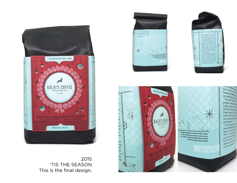 2015 'Tis the Season Holiday Coffee Blend