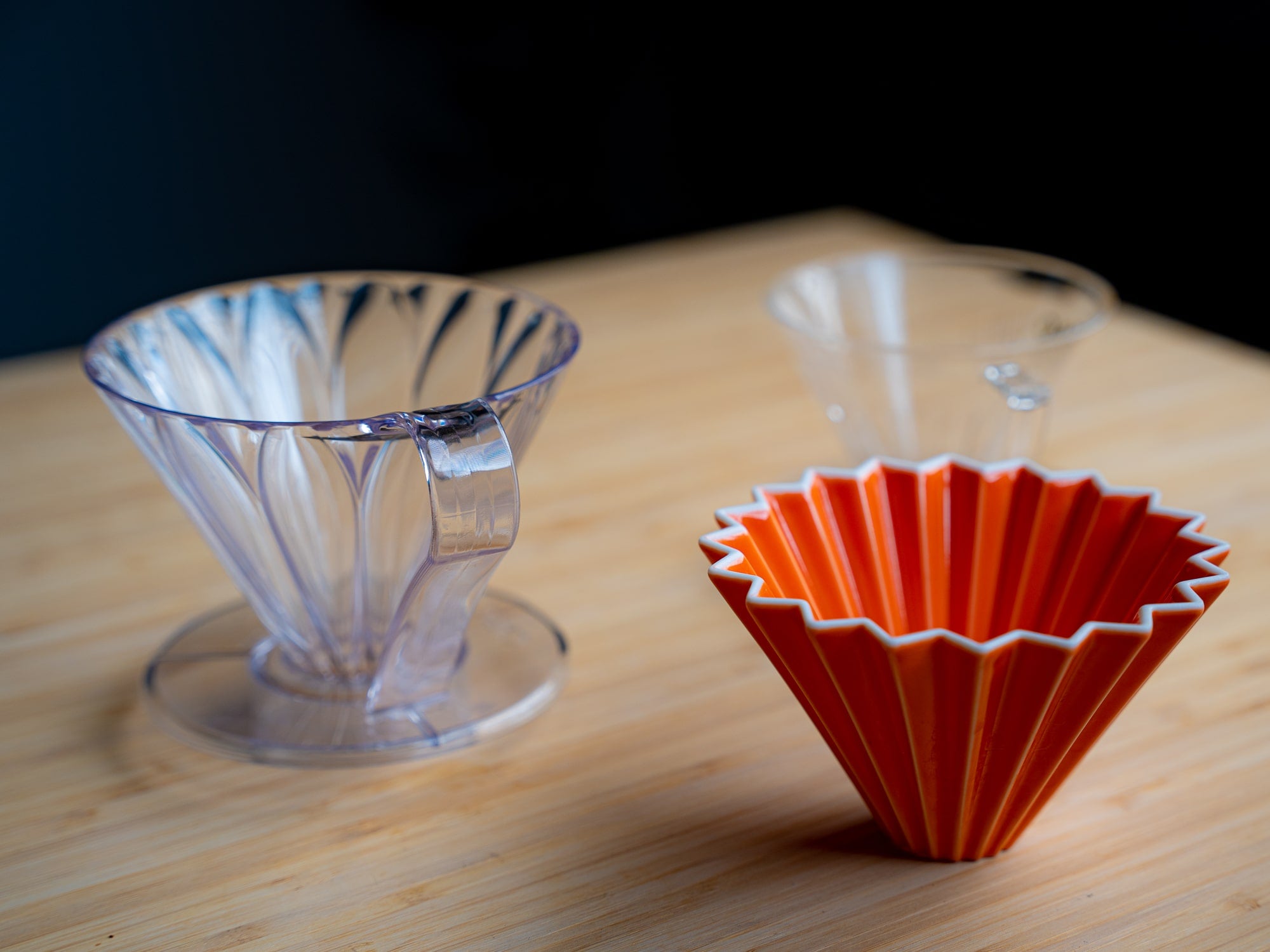 Alternatives to the V60 - the Flower Dripper, Origami Dripper, and Kono Dripper