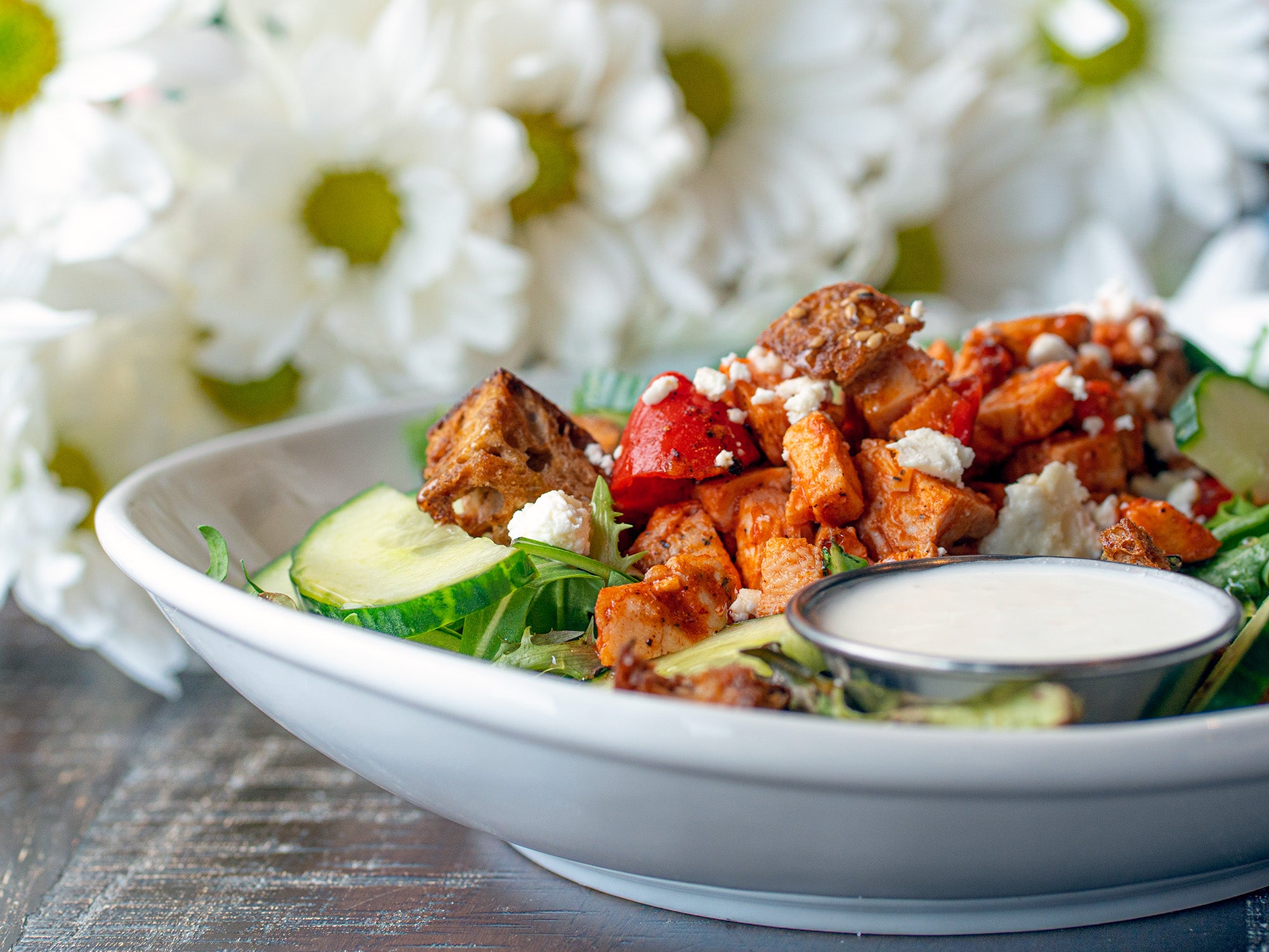 Buffalo Chicken Salad Bowl