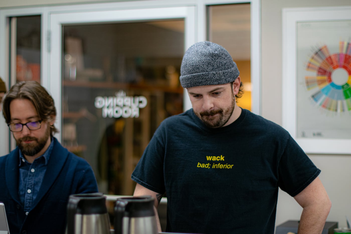 Jake in the Cupping Room