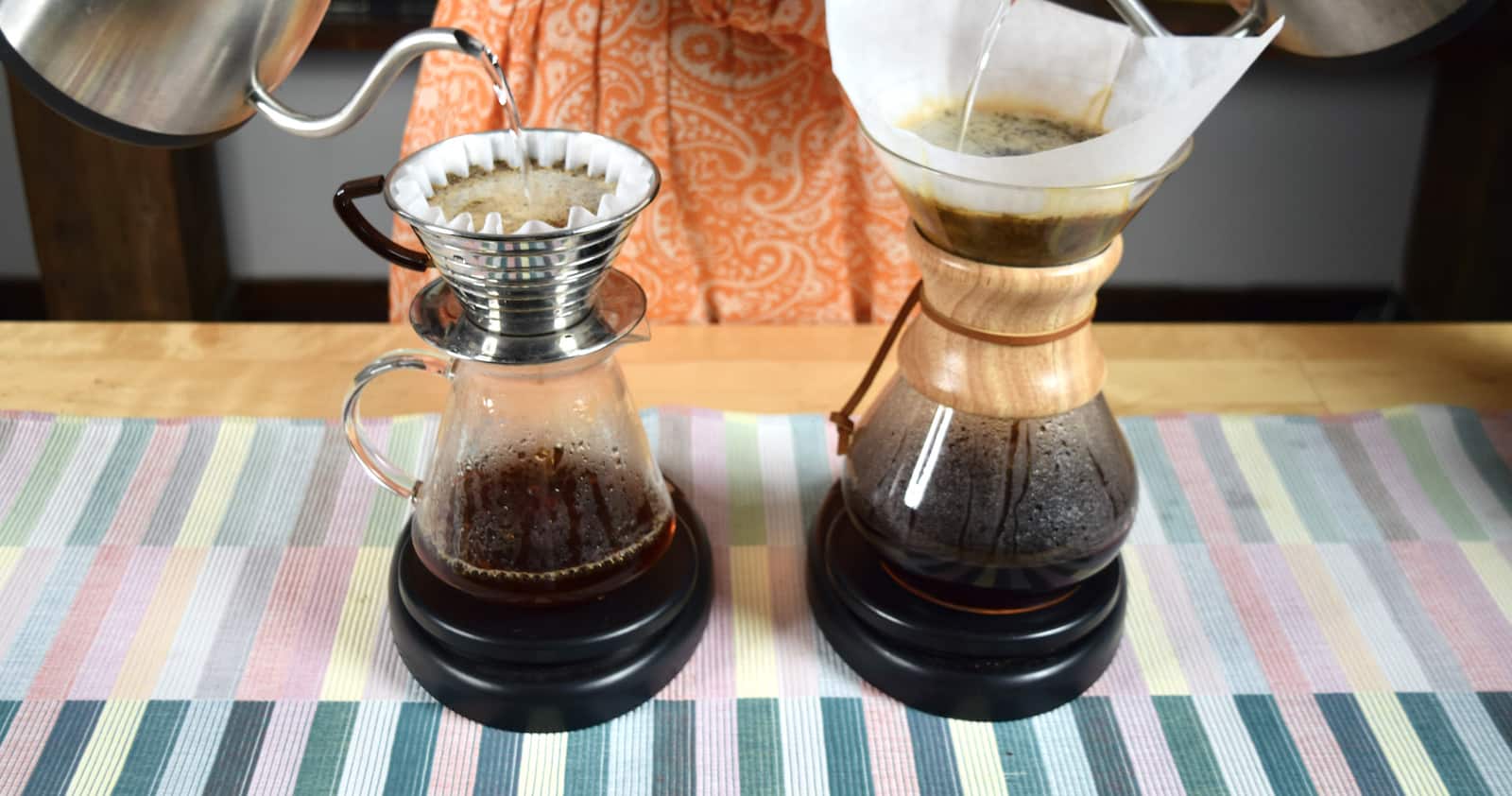 The Differences Between the Hario V60, Kalita Wave, and Chemex