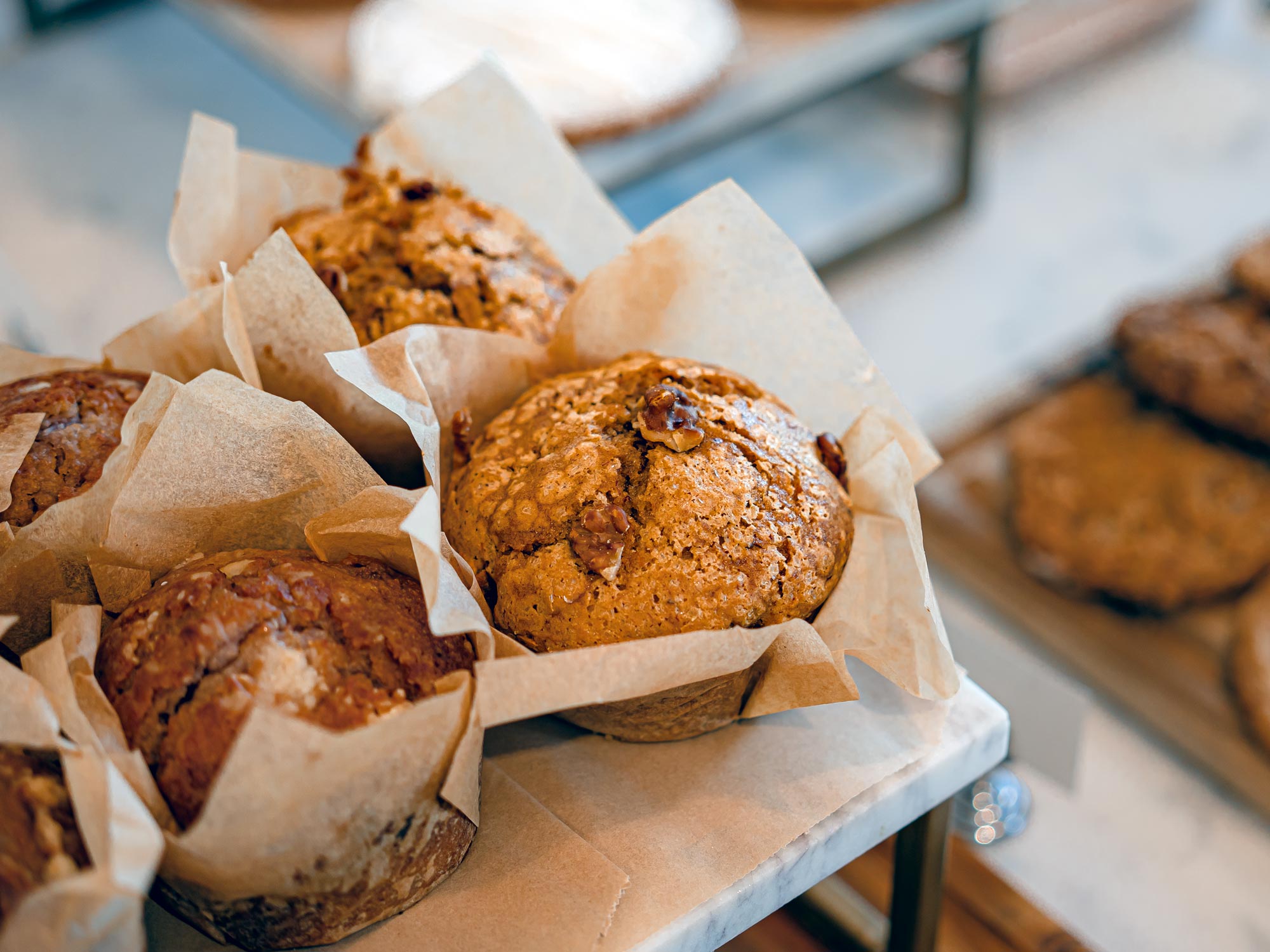 Sweet Potato Walnut Muffin