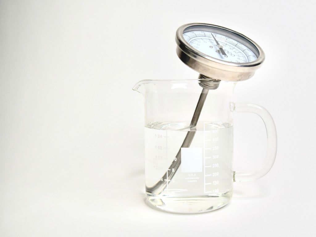 Thermometer in a water beaker