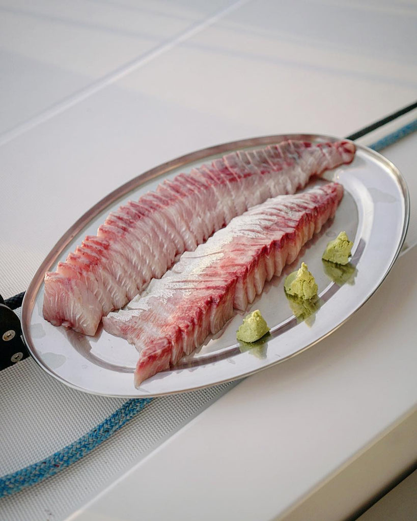 fresh boat sashimi 