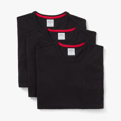 Chef Tee 3-Pack Black