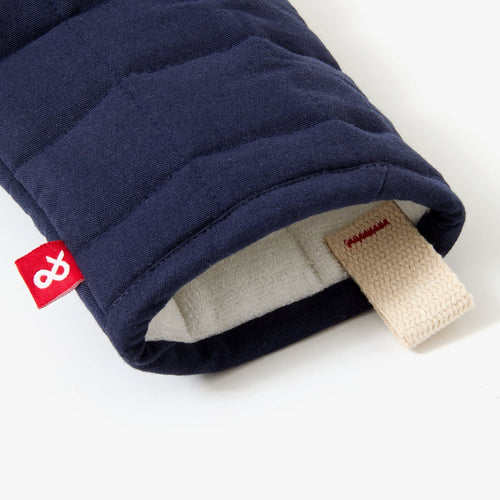 Hedley & Bennett Mickey Check Oven Mitts in Cream/Black