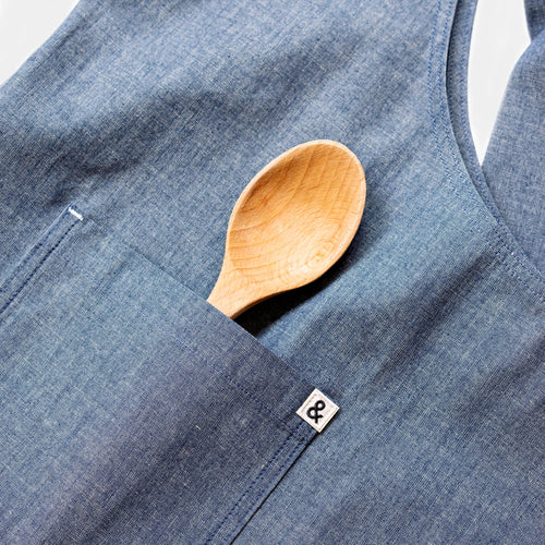 Blue Salt Chambray Smock