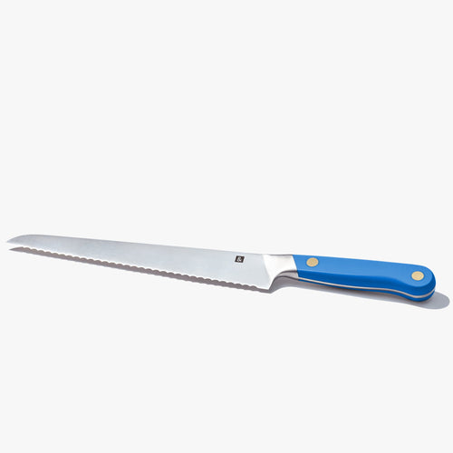 Capri Blue Bread Knife