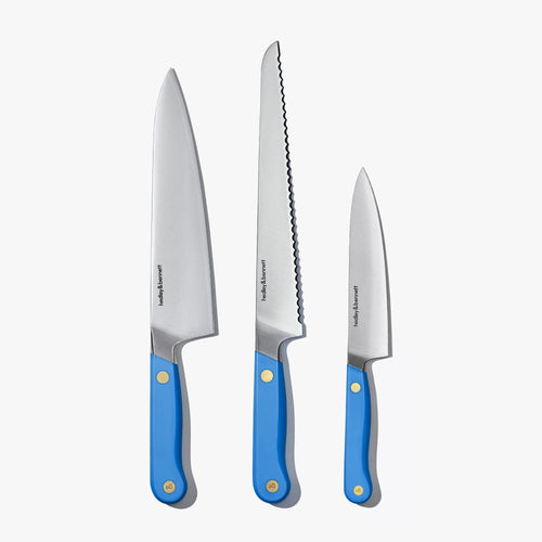 Chef's Knife Set Capri Blue