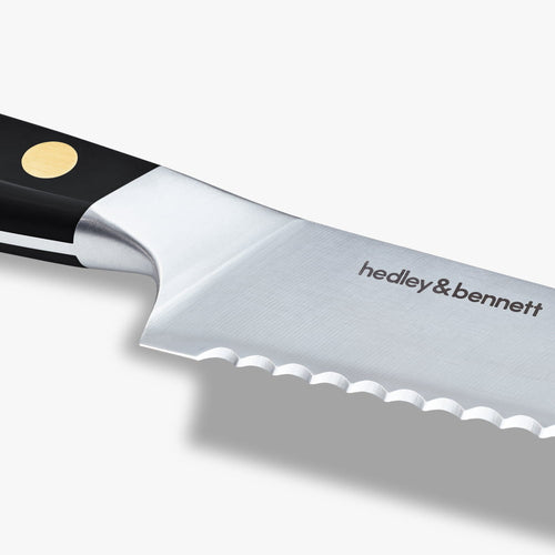 Caviar Black Chef's Knife | Kitchen Knives | Hedley & Bennett