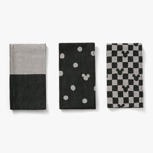 Charcoal Disney's Mickey Mouse Chef's Towels