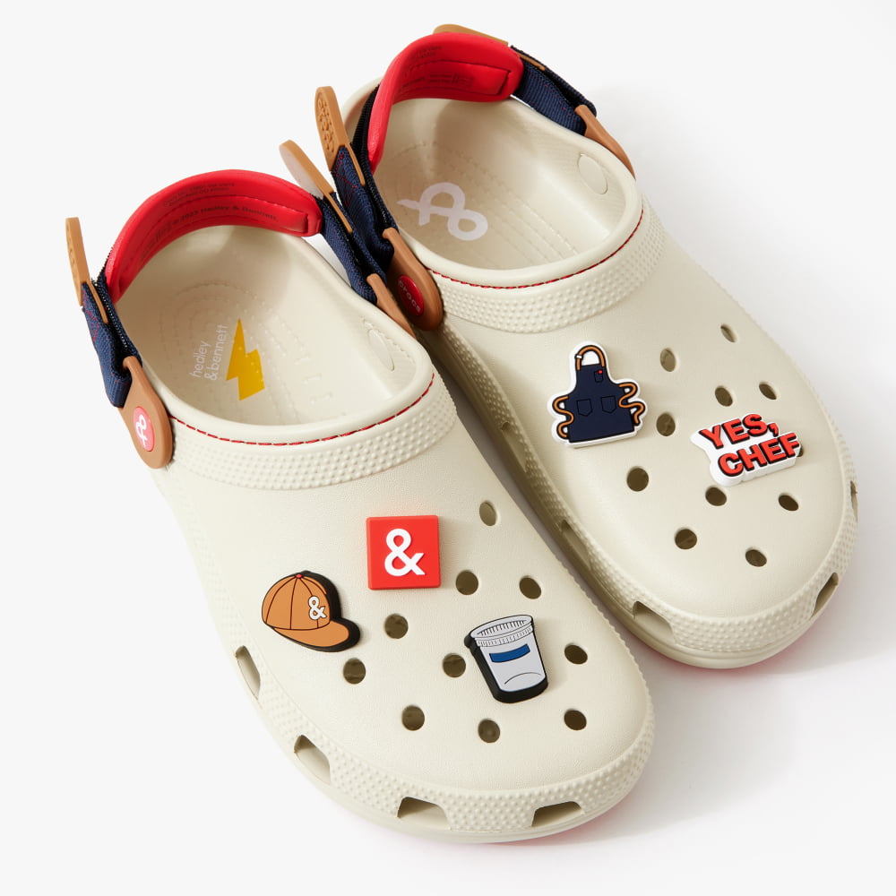 Crocs Clog - Bone + Jibbitz™ | Hedley & Bennett