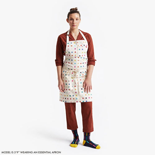 Navy Dots Apron