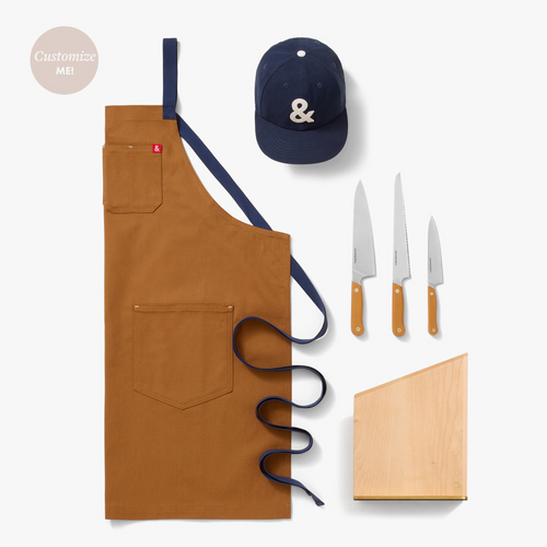 Chef's Knife Set - Capri Blue | Kitchen Knives | Hedley & Bennett