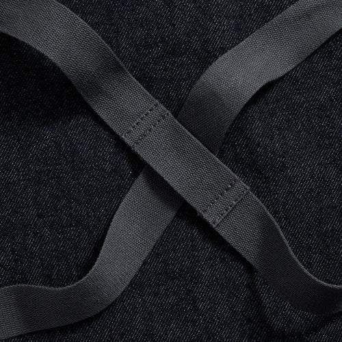 Jack Navy Denim Crossback Apron