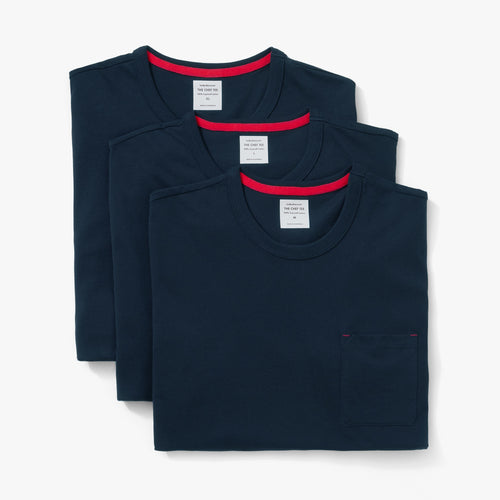 Chef Tee 3-Pack Navy