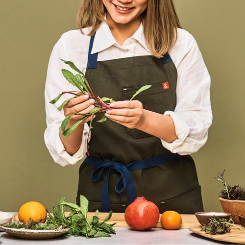 Olive Green Apron