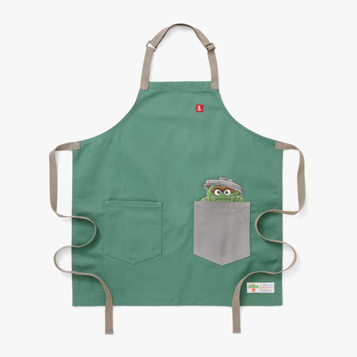 Kids Apron Sesame Street Oscar The Grouch