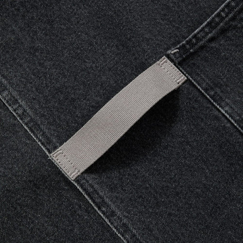 Oyster Gray Denim Apron