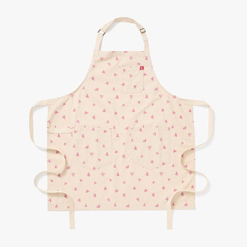 Pink Hearts Apron